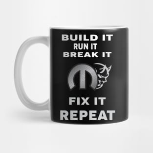 Build It run ti Mug